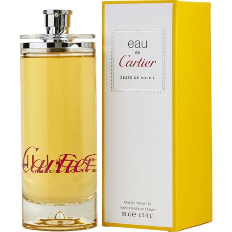 eau de cartier zeste de soleil eau de toilette spray|Eau De Cartier Zeste De Soleil Perfume by Cartier.